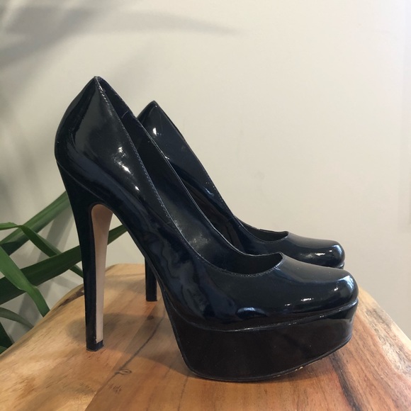 ALDO - Black Patent Leather Pumps - Picture 4 of 5